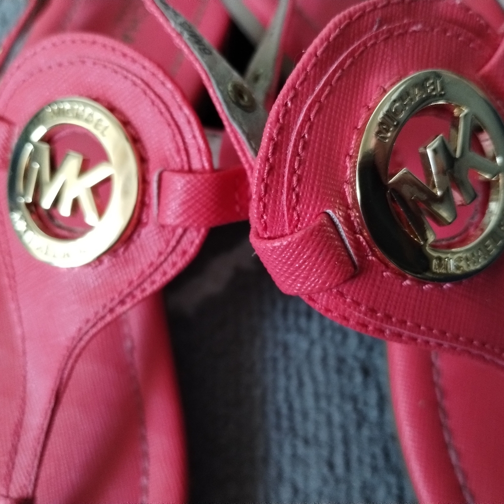 Michael Kors EUC Orange Sandals - Picture 9 of 15